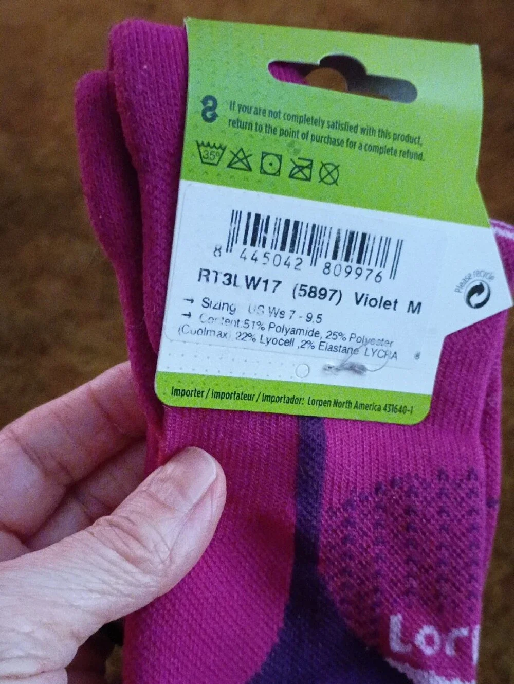 Women's T3 Light Hiker Socks — Pink